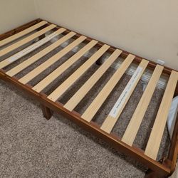 Solid Wood Twin Bed Frame