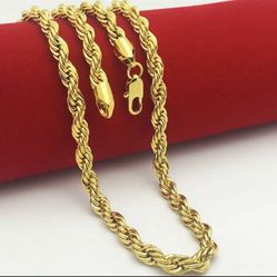 18k Gold Plated Chain
