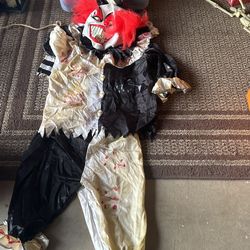 Creeper Clown Halloween Costume
