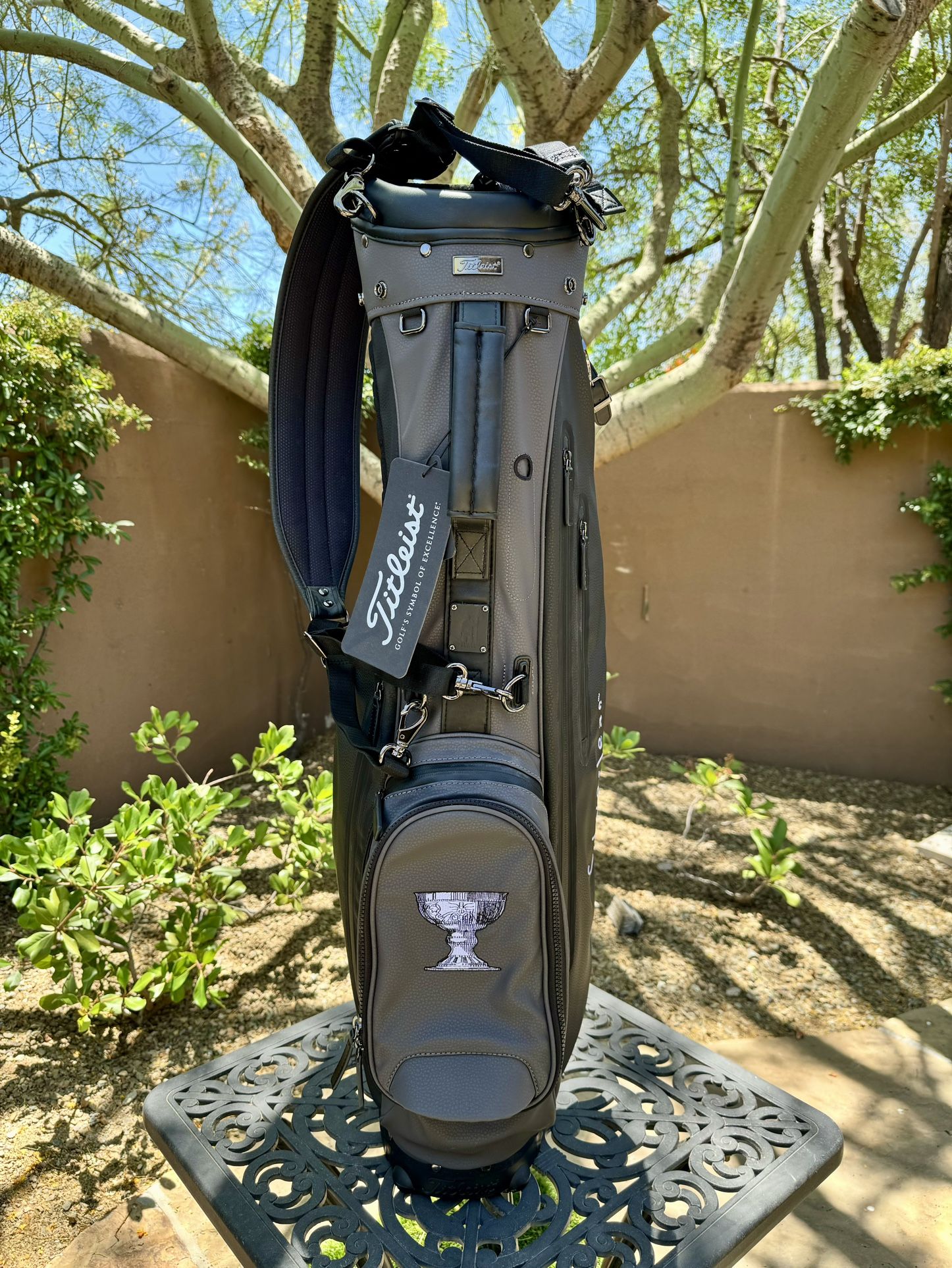 Titlest Linksmaster Members Bag—Silverleaf