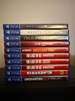 PS4 Game Lot