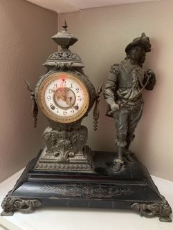 1800’s Don Juan antique vintage clock