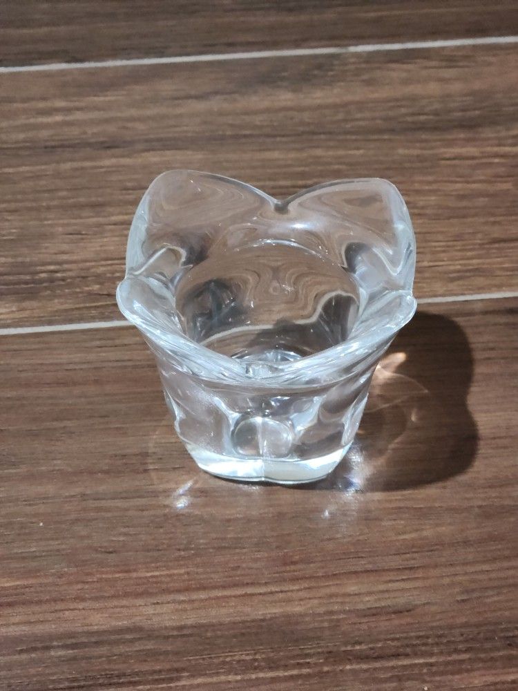 Glass Candle Holder