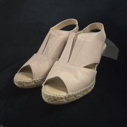 Slingback Wedge Sandals 