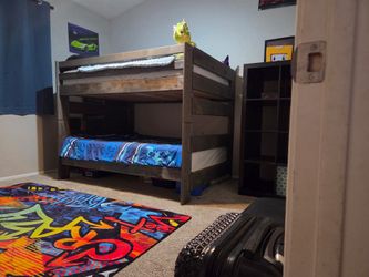 Full/Full bunkbed frames with staircase