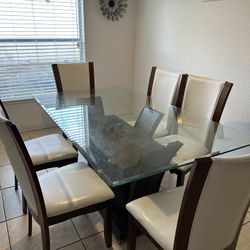 Dinning Set  with 6 Chairs