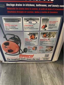 Drain cleaning equipment