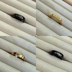 Engraved Rings