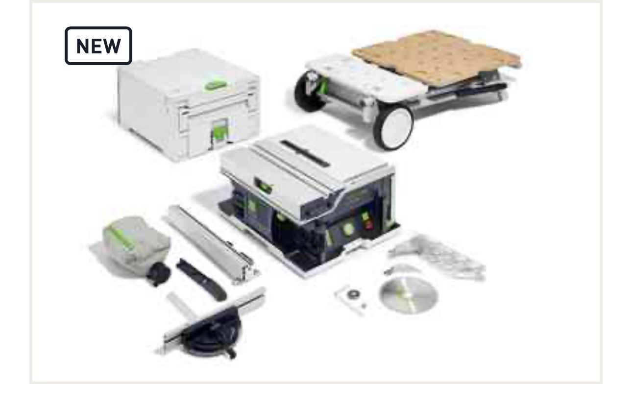 Cordless table saw CSC SYS 50 EBI-Basic-Set
