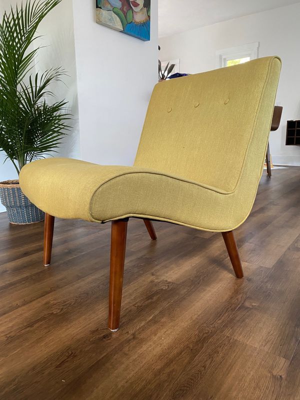 MidCentury Modern Yellow Chair for Sale in Seattle, WA OfferUp