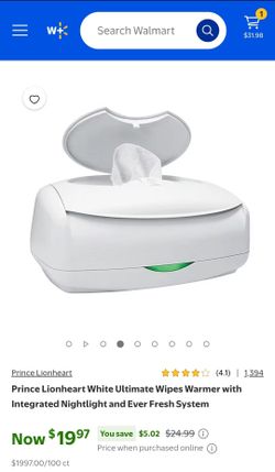 Wipes warmer