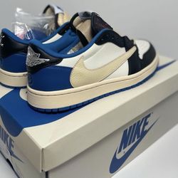 Brand NEW Jordan 1 Fragment x Travis scott Lows Size 9 10 11 12 Available 