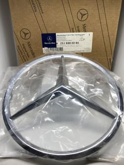 Mercedes Benz Front Star Emblem, {contact info removed}