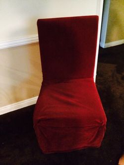 High back chairs with cover