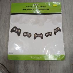 Gamer Light Up Banner