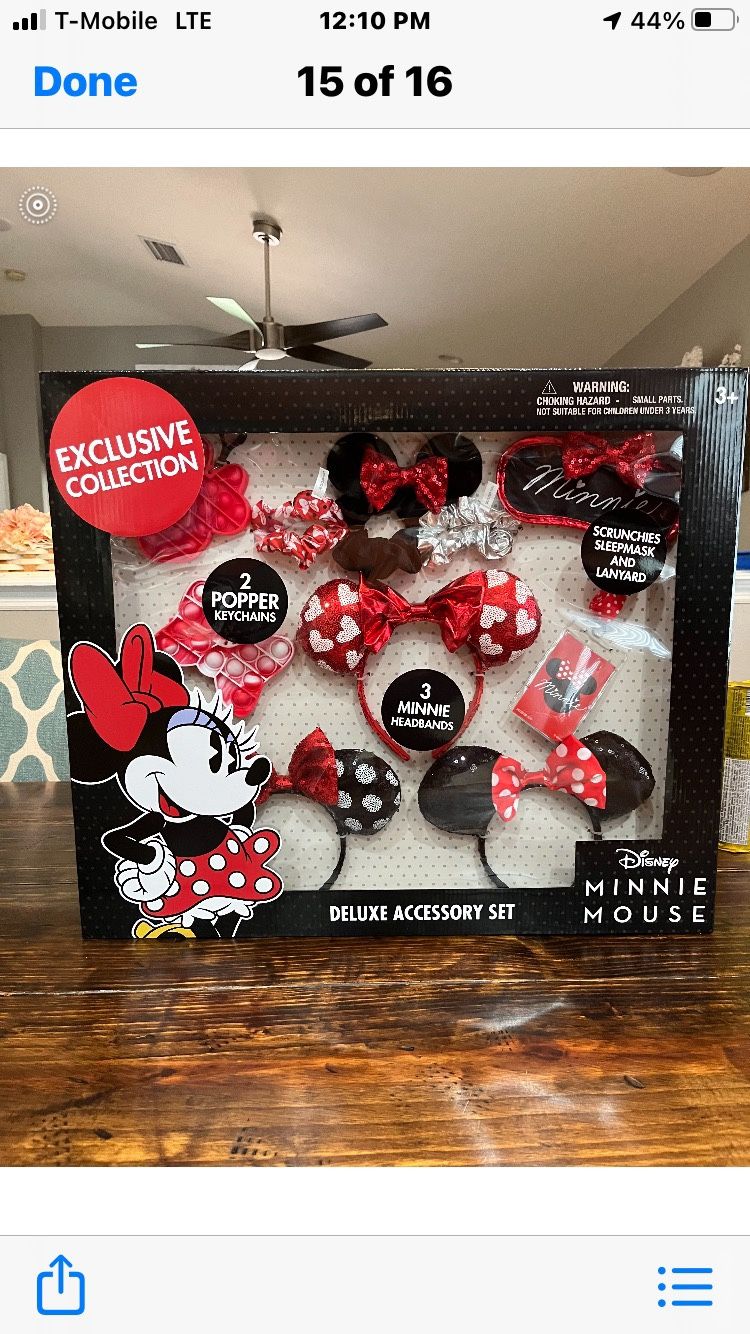 New In Box Mickey Mouse Ears 