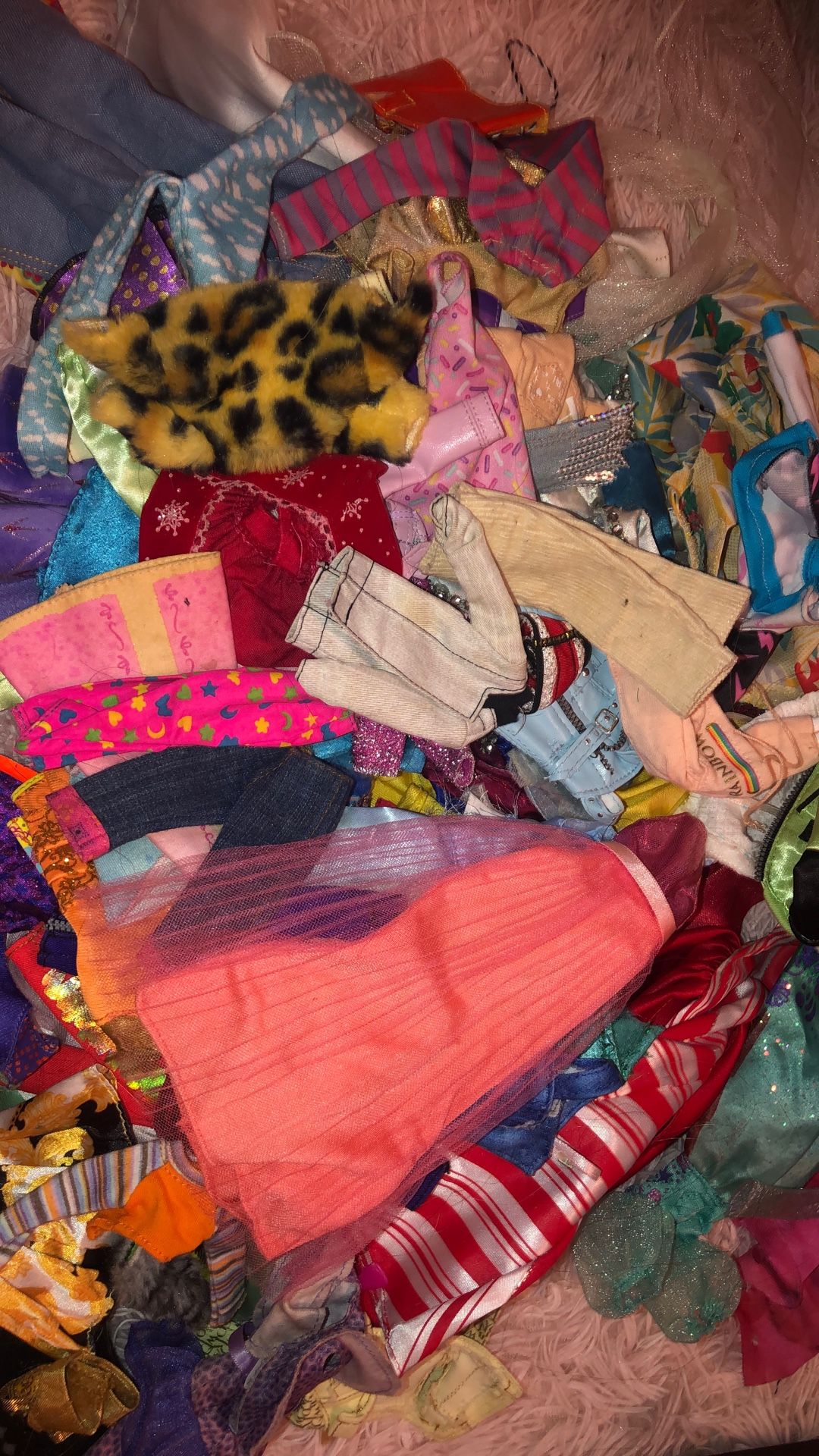 Random Doll Clothes Lot