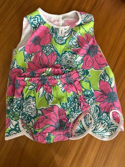 Lilly Pullitzer baby outfit