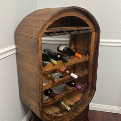 Wooden Spoon Wine Rack