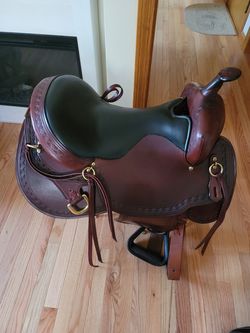 Big Horn Saddle & Bridle Combo