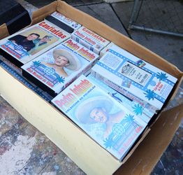 Lot Cantinflas-Pedro Infante VHS Tapes