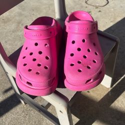 Chunky Crocs Size 8 In Women 