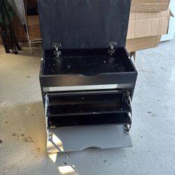 Shoe Bench Shoe Cabinet Shoe Rack for Entryway with Sitting Stool Shoe Storage Cabinet for Entryway Shoe Rack Three-Tier Shoe Cabinet Suitable for Hom