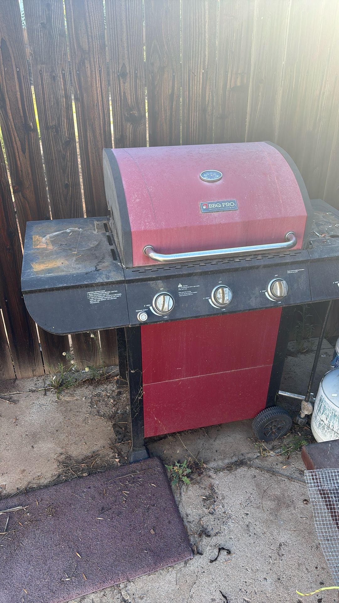 BBQ -PRO Propane Grill