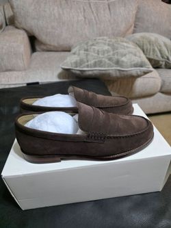 Banana Republic Chocolate Brown Loafers  SZ 9.5