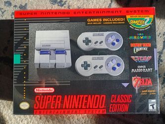 New In Box SNES Classic Edition
