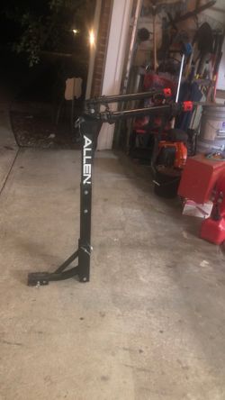 Allen Two Bike Rack For Auto Reese Hitch