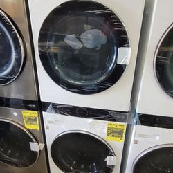 LG Front Loading Washer And Dryer With Center Controls Available In GAS Or Electric 220volt 