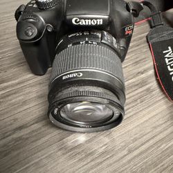 Canon EOS rebel T3 with Canon EFS 18-55mm