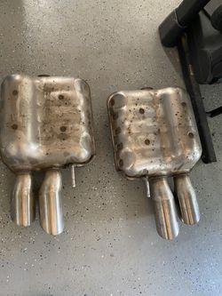 2018+ Mustang Gt Stock Mufflers And Stock Intake Box