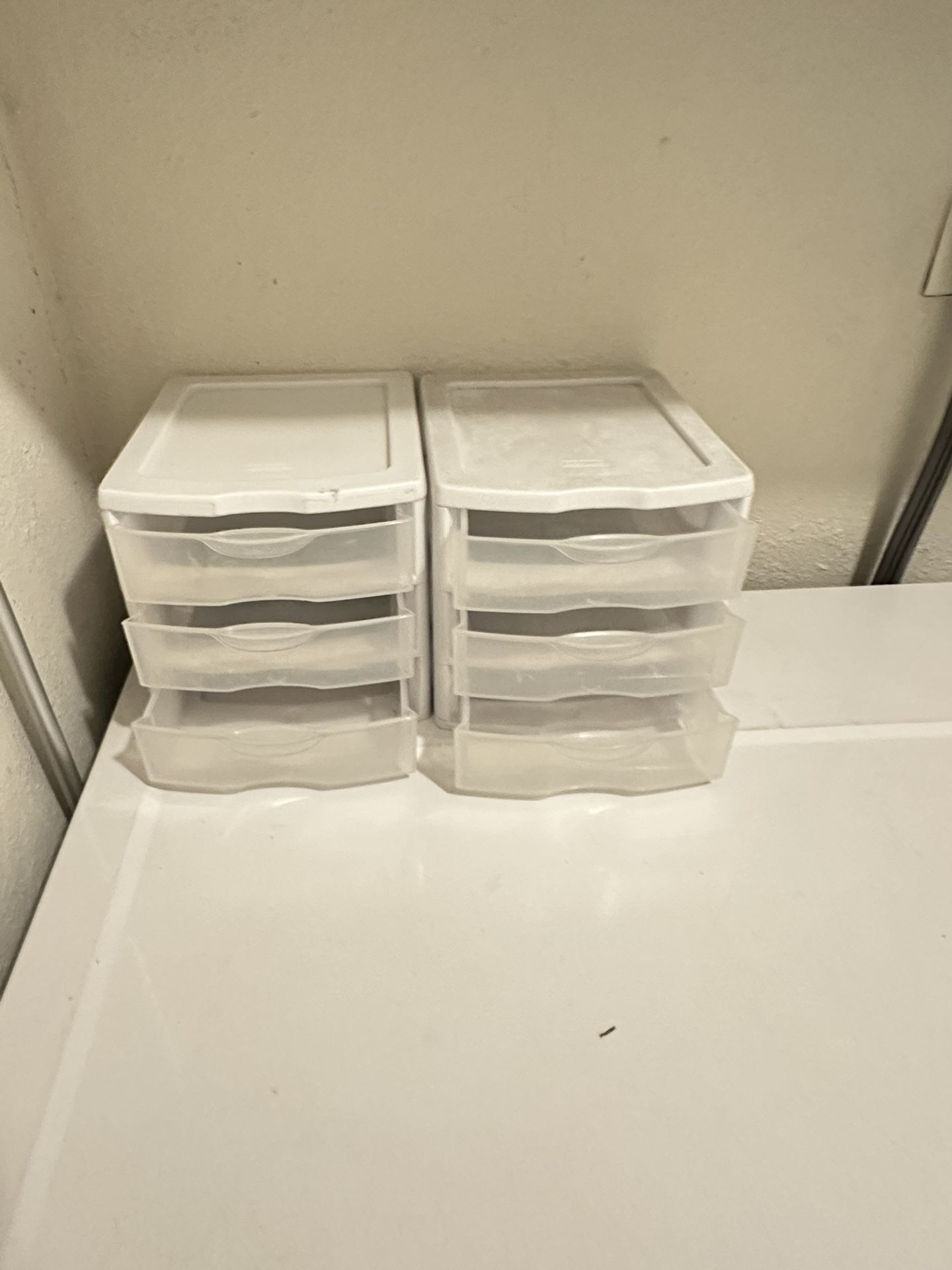 Small 3 Drawer Stackable Storage