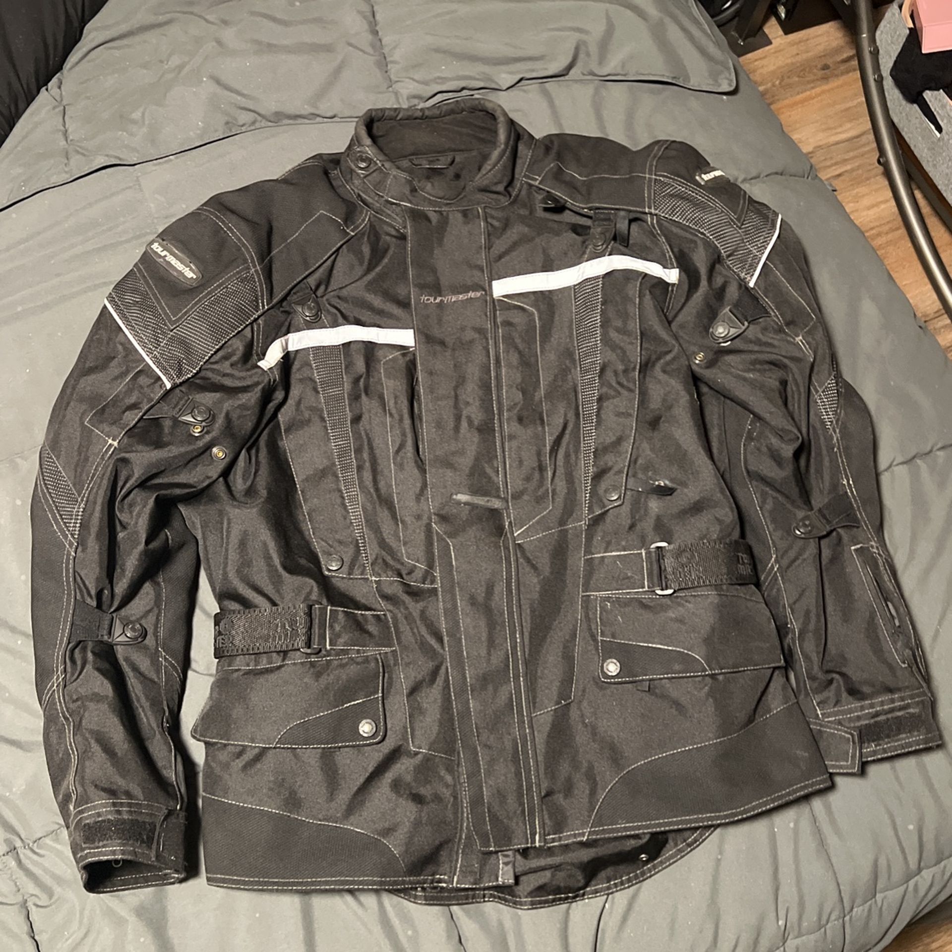 Men’s Motorcycle Jacket Tour master Size LG