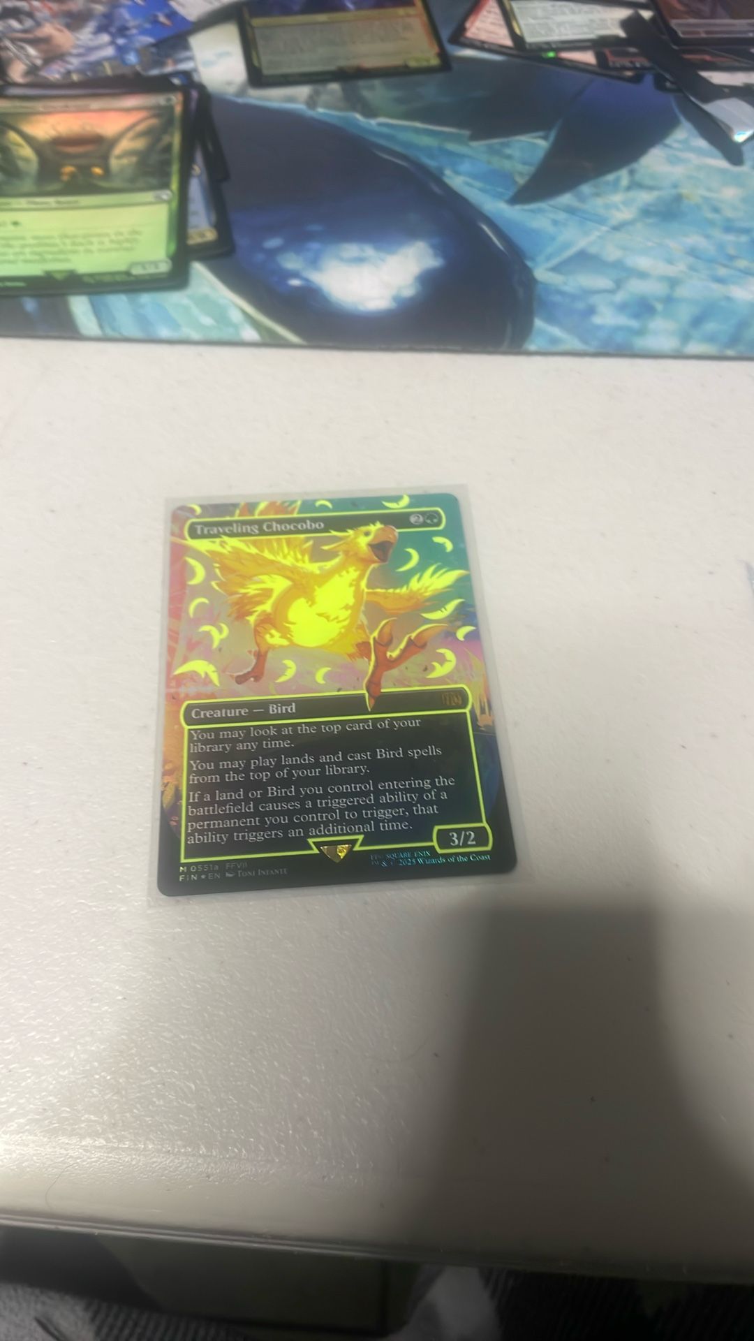 Neon Yellow Traveling Chocobo