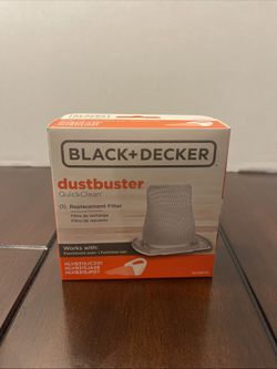 BLACK+DECKER Dustbuster REPLACEMENT FILTER HLVBF10 Vacuum Ser. HLVB HLVB315JCZ01. $13. I have 12