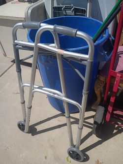 Mobility aids.. walker & shower chair
