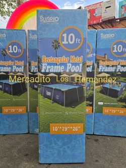 Sunrio Swimming Pool 10ft NEW💥Rectangular 💥Albercas Nuevas