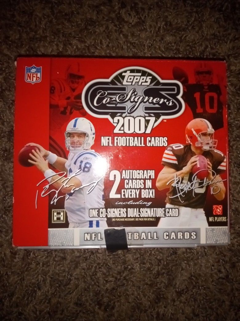 2007 Topps NFL Co Signers Card Collection