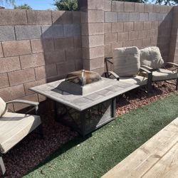 Metal Yard Lounge Chairs