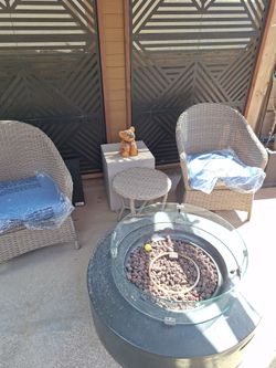 3 piece outdoor patio set