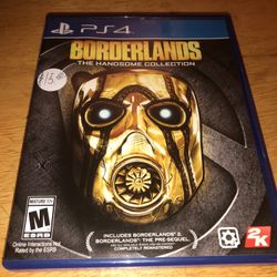 PS4 Game Two Complete Games BORDERLANDS The Handsome Collection 