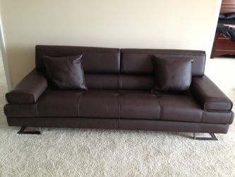 Italian Leather Sofa