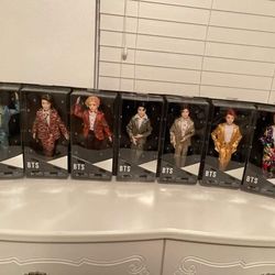 BTS K-Pop Doll set of 7