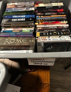 Large Lot of DVDs – Series, Documentaries & Stand-Up