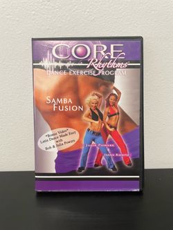 Core Rhythms Samba Fusion DVD Fitness Exercise Home Workout Latin Dance 2006
