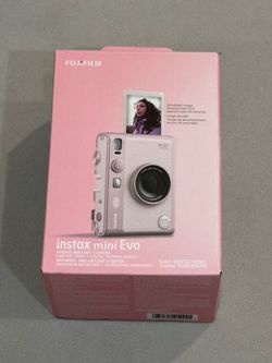 New Pink Instax Mini Evo Camera