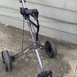 Bag Boy Sidekick 3 Wheel Push Cart 